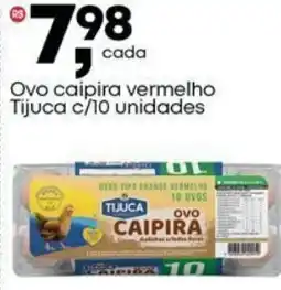 Frangolândia Ovo caipira vermelho Tijuca oferta