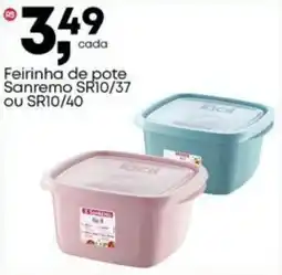 Frangolândia Feirinha de pote Sanremo oferta