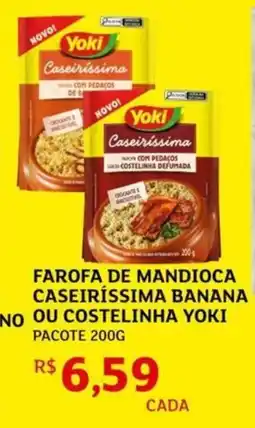 Assaí Atacadista Farofa de mandioca caseiríssima banana ou costelinha yoki pacote oferta