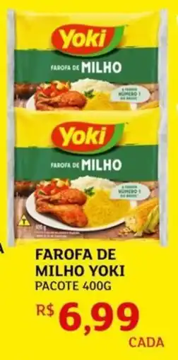 Assaí Atacadista Farofa de milho yoki pacote oferta