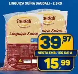 Dom Atacadista Linguiça suína saudali oferta