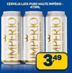 Dom Atacadista Cerveja lata puro malte império oferta