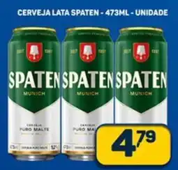 Dom Atacadista Cerveja lata spaten unidade oferta