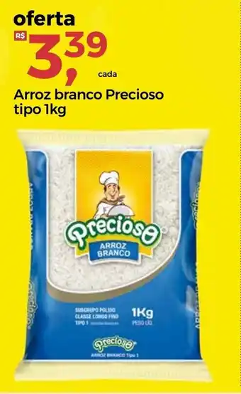 Arroz Branco Precioso tipo 1kg