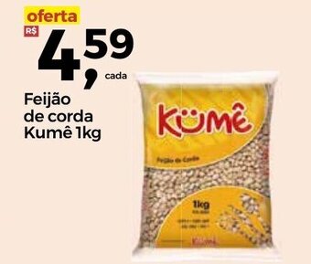 Frangolândia Feijao de Corda Kume 1kg oferta