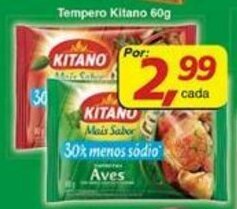 Supermercados Guanabara Tempero Kitano 60g oferta