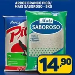 Dom Atacadista Arroz branco picó/ mais saboroso oferta