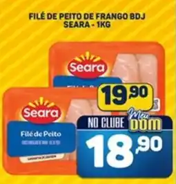 Dom Atacadista Filé de peito de frango bdj seara oferta