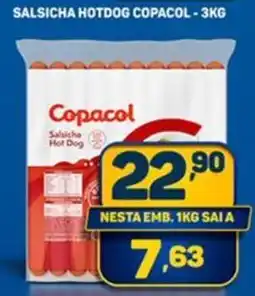 Dom Atacadista Salsicha hotdog copacol oferta