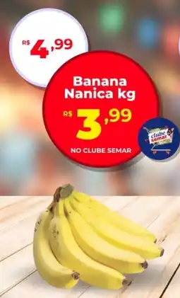 Semar Supermercado Banana Nanica oferta