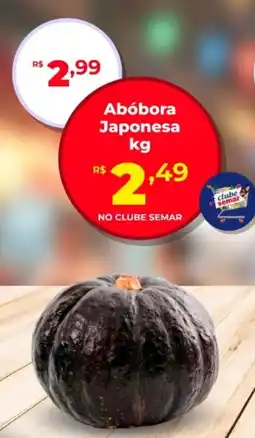 Semar Supermercado Abóbora Japonesa oferta