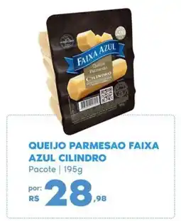 Sam's Club Queijo parmesao faixa azul cilindro oferta
