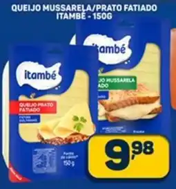 Dom Atacadista Queijo mussarela/prato fatiado itambé oferta
