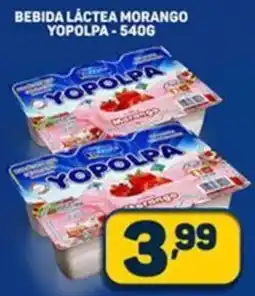 Dom Atacadista Bebida láctea morango yopolpa oferta