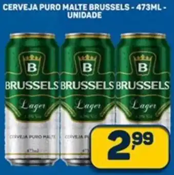 Dom Atacadista Cerveja puro malte brussels unidade oferta