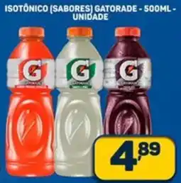 Isotonico (sabores) gatorade unidade