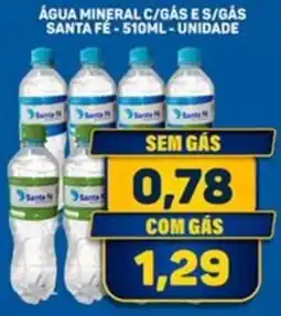 Dom Atacadista Água mineral c/gas e s/gás santa fe unidade oferta