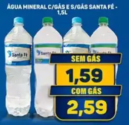 Dom Atacadista Água mineral c/gás e s/gás santa fé oferta