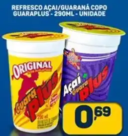 Dom Atacadista Refresco acai/guaraná copo guaraplus unidade oferta
