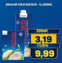 Dom Atacadista Agua de coco sococo oferta