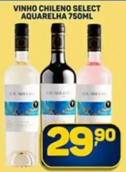 Dom Atacadista Vinho chileno select aquarelha oferta