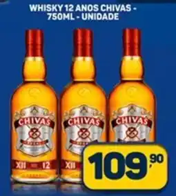 Dom Atacadista Whisky 12 anos chivas unidade oferta
