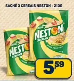 Dom Atacadista Sache 3 cereais neston oferta