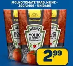 Dom Atacadista Molho tomate trad. heinz unidade oferta