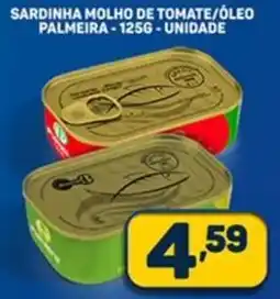 Dom Atacadista Sardinha molho de tomate/óleo palmeira unidade oferta