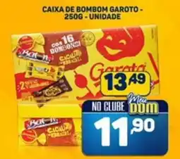 Dom Atacadista Caixa de bombom garoto unidade oferta