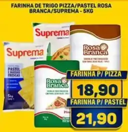 Dom Atacadista Farinha de trigo pizza/pastel rosa branca/suprema oferta