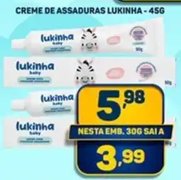 Dom Atacadista Creme de assaduras lukinha oferta