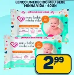 Dom Atacadista Lenço umedecido meu bebe minha vida oferta