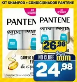 Dom Atacadista Kit shampoo + condicionador pantene oferta