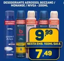Dom Atacadista Desodorante aerossol bozzano / monange/nivea oferta