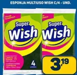 Dom Atacadista Esponja multiuso wish oferta