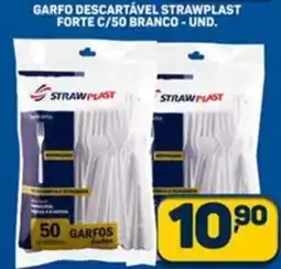 Dom Atacadista Garfo descartável strawplast forte oferta