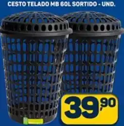 Dom Atacadista Cesto telado mb sortido - und. oferta