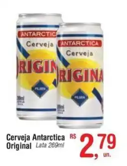 Fort Atacadista Cerveja AntarcticaCerveja Antarctica R$ Original Lata 269ml Original Lata oferta