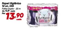 Dia Papel Higiênico 12 un. DIA oferta