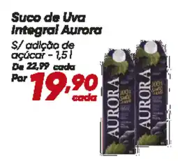 Dia Suco de Uva Integral Aurora oferta