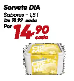 Dia Sorvete DIA Sabores oferta