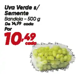 Dia Uva Verde s/ Semente Bandeja oferta