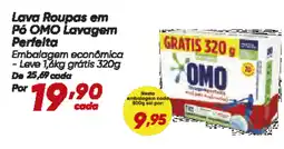 Dia Lava Roupas em Pó OMO Lavagem Perfelta oferta