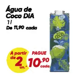 Dia Água de Coco DIA oferta