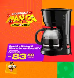 Casa e Vídeo Cafeteira Elétrica 18 Xícaras Lenoxx Easy 127V oferta