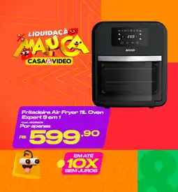 Casa e Vídeo Fritadeira Air Fryer 11L Oven Expert 9 em 1 oferta
