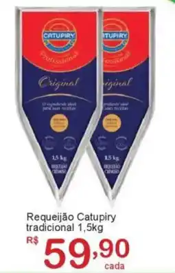 Giga Atacado Requeijão Catupiry tradicional oferta