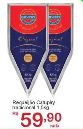 Giga Atacado Requeijão Catupiry tradicional oferta