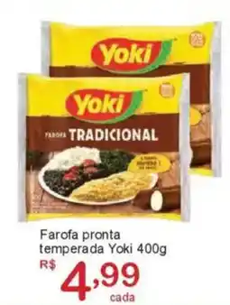 Giga Atacado Farofa pronta temperada Yoki oferta
